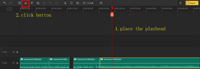 trim audio file with acemovi